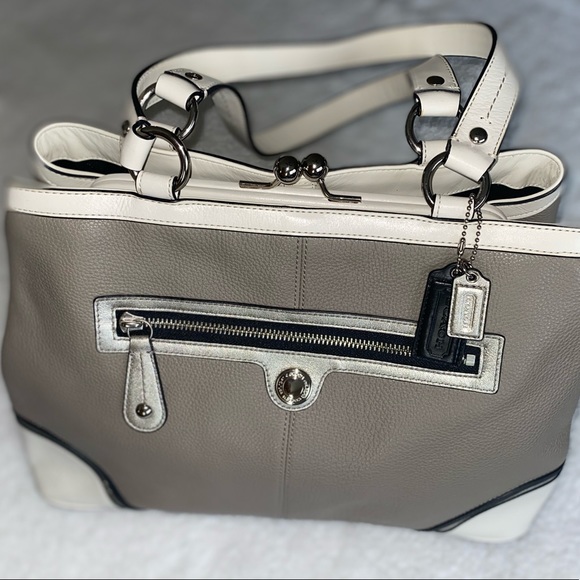 Rare Coach Laura Spectator Satchel